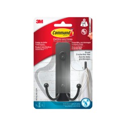 Gancio per appenderla 3M 1,8 kg Nero ABS (1 Unità)