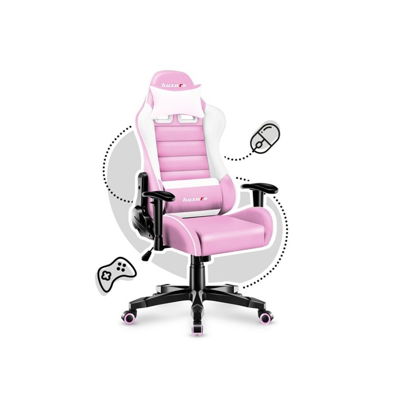 Sedia Gaming Huzaro HZ-Ranger 6.0 Pink Bianco Sedia Gaming Huzaro HZ-Ranger 6.0 Pink Bianco