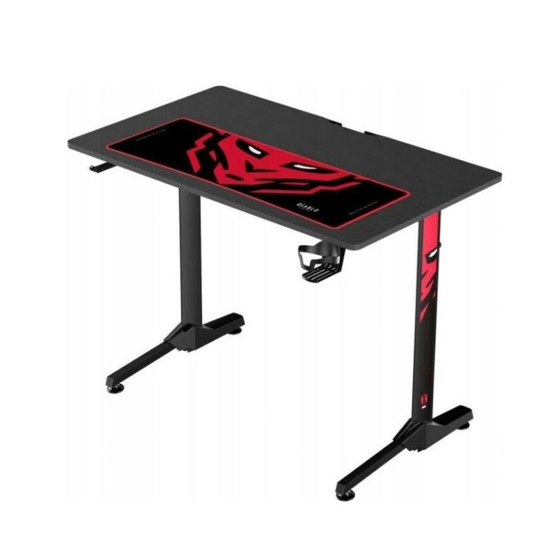Scrivania Gaming Diablo Chairs 1469 Bianco Nero Rosso 100 x 75 x 60 cm Scrivania Gaming Diablo Chairs 1469 Bianco Nero Rosso 100 x 75 x 60 cm