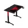 Scrivania Gaming Diablo Chairs 1469 Bianco Nero Rosso 100 x 75 x 60 cm