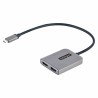 Hub USB Startech MST14CD122HD Grigio Nero Nero/Grigio