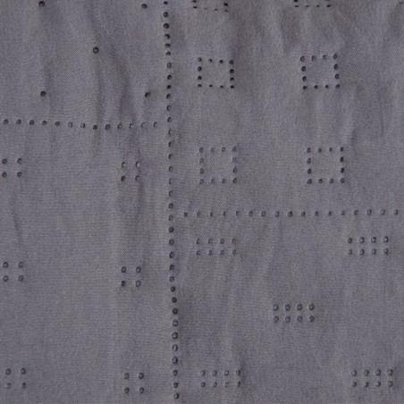 Cuscino Grigio 60 x 60 cm Quadrato