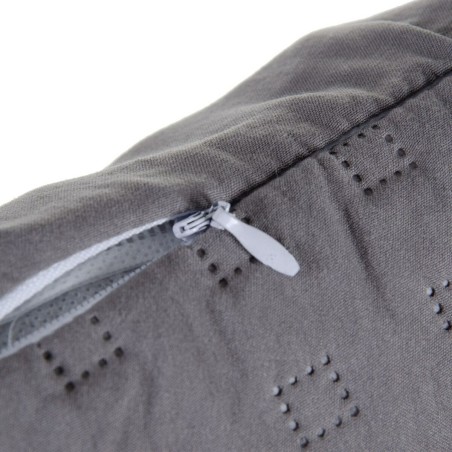 Cuscino Grigio 60 x 60 cm Quadrato