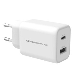 Caricabatterie da Parete Conceptronic 120549003101 Bianco 33 W