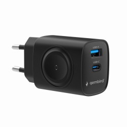 Caricabatterie da Parete GEMBIRD TA-UC-PDQCW20-01-BK