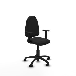 Sedia da Ufficio Piqueras y Crespo B1D01RN Nero