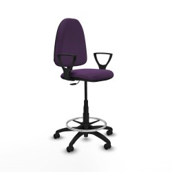 Sedia da Ufficio Piqueras y Crespo BFN01RP Viola Alta