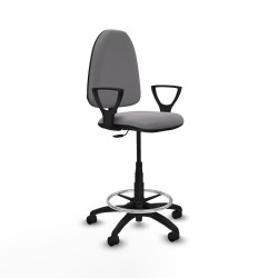Sedia da Ufficio Piqueras y Crespo BFN01RN Grigio Alta