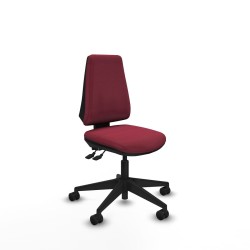 Sedia da Ufficio Piqueras y Crespo B00066N Rosso Granato