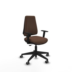 Sedia da Ufficio Elche CP bali Piqueras y Crespo B1D066G Marrone scuro
