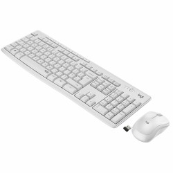 Tastiera Logitech 920-009823 Bianco Qwerty in Spagnolo QWERTY Qwerty UK