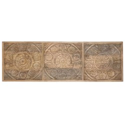 Testiera del Letto Home ESPRIT Naturale 182 X 3,5 X 60 CM
