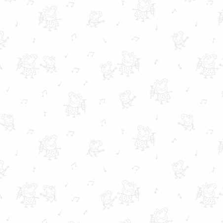 Federa Peppa Pig Grigio Multicolore 175 Fili 30 x 50 cm 100 % cotone