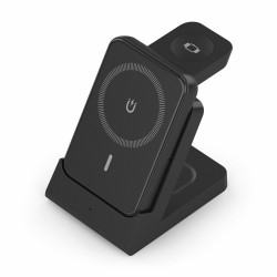 Caricabatterie Senza Fili Aisens ASCH-15W4WC064-BK Nero 15 W