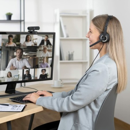Auricolari con Microfono Gaming Hama 00139932 Nero