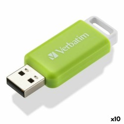 Memoria USB Verbatim V DATABAR Nero 32 GB (10 Unità)
