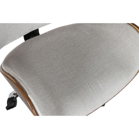 Sedia da Ufficio Home ESPRIT Marrone Beige Argentato
