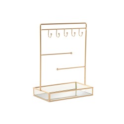 Scatola-Portagioie Home ESPRIT Dorato Metallo Specchio 21 x 10 x 32 cm