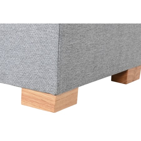 Poggiapiedi Home ESPRIT Grigio chiaro Città 70 X 50 X 40 CM