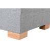 Poggiapiedi Home ESPRIT Grigio chiaro Città 70 X 50 X 40 CM