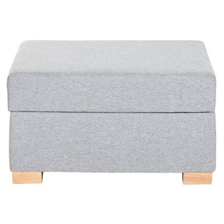 Poggiapiedi Home ESPRIT Grigio chiaro Città 70 X 50 X 40 CM