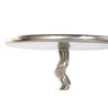 Tavolo aggiuntivo Home ESPRIT Argentato 35 x 35 x 61 cm