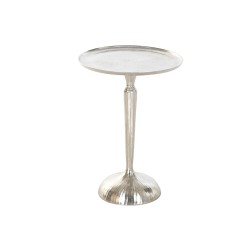 Tavolo aggiuntivo Home ESPRIT Argentato 41 X 41 X 58 CM