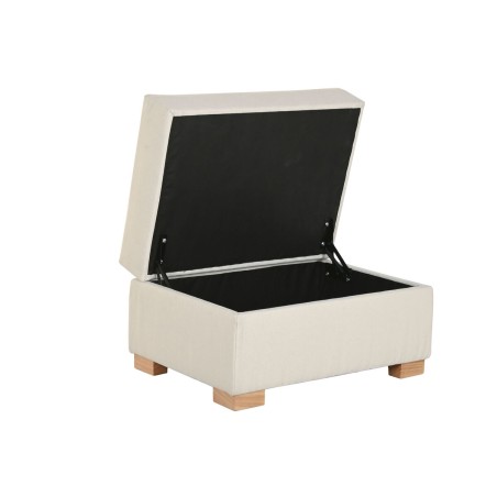 Poggiapiedi Home ESPRIT Beige Città 70 X 50 X 40 CM