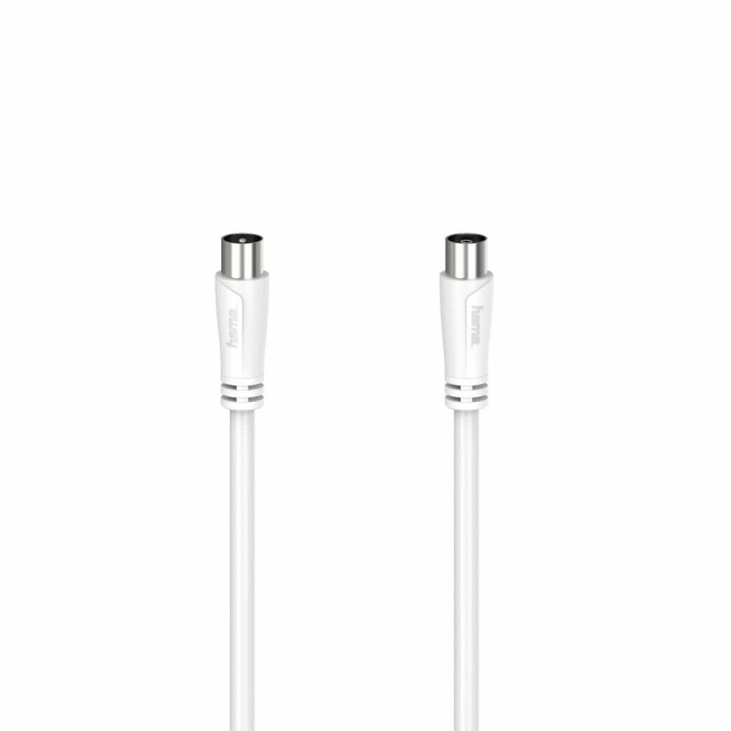 Cavo Coassiale Antenna TV Hama 00205047 Bianco 5 m