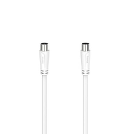 Cavo Coassiale Antenna TV Hama 00205047 Bianco 5 m