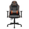 Sedia Gaming Cougar Fusion S Nero Nero/Arancione