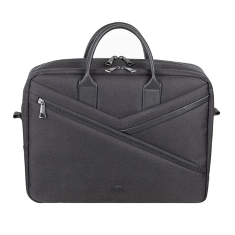 Valigetta per Portatile Rivacase Clark Nero 41 x 29 x 3 cm 15.6" Valigetta per Portatile Rivacase Clark Nero 41 x 29 x 3 cm 15.6"