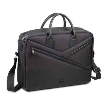 Valigetta per Portatile Rivacase Clark Nero 41 x 29 x 3 cm 15.6"