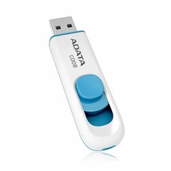 Memoria USB Adata AC008-32G-RWE 32 GB Bianco Azzurro/Bianco