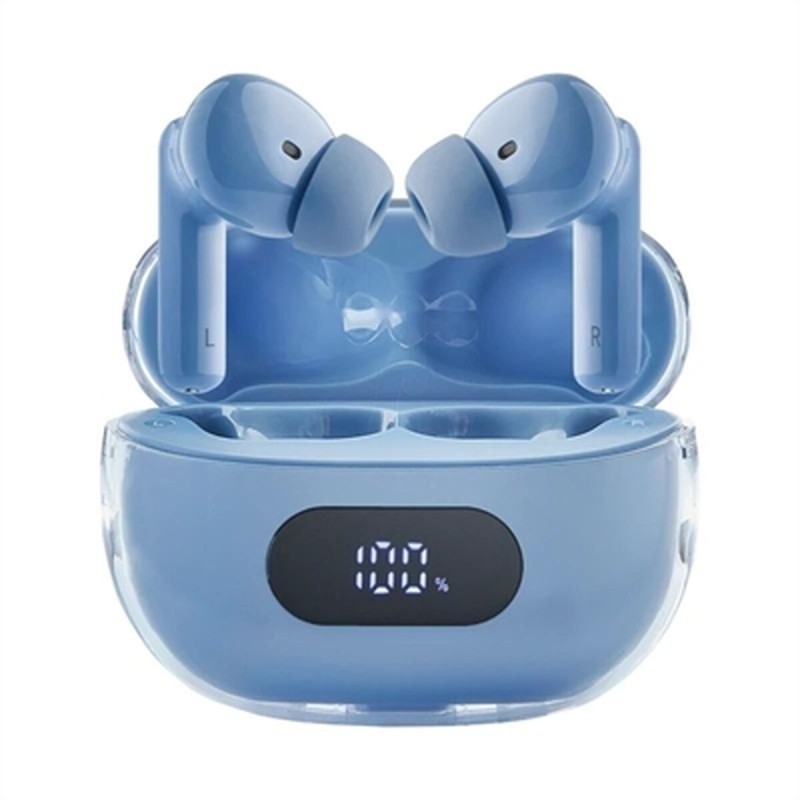 Auricolari con Microfono INTENSO Buds Plus Auriculares TWS ANC+ENC Azzurro Auricolari con Microfono INTENSO Buds Plus Auriculares TWS ANC+ENC Azzurro