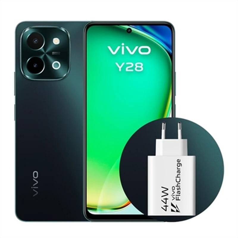 Smartphone Vivo VIVO Y28 6,67" MediaTek Helio G85 4 GB RAM 128 GB Verde Smartphone Vivo VIVO Y28 6,67" MediaTek Helio G85 4 GB RAM 128 GB Verde