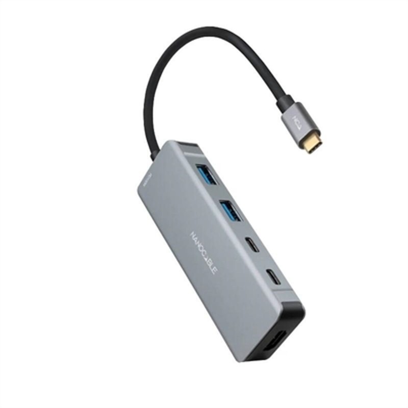Hub USB NANOCABLE 10.16.1006 Grigio Hub USB NANOCABLE 10.16.1006 Grigio