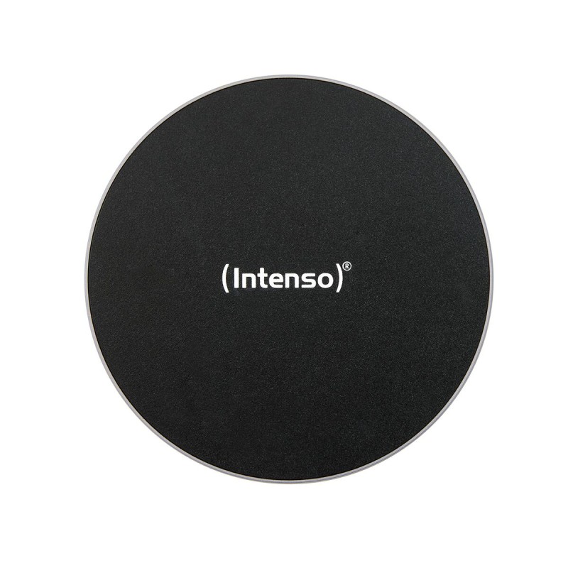 Caricabatterie Senza Fili INTENSO 7410520 Bianco Nero Nero/Argentato Caricabatterie Senza Fili INTENSO 7410520 Bianco Nero Nero/Argentato