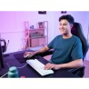 Tastiera per Giochi Trust GXT 833W THADO Bianco Multicolore QWERTY Qwerty US