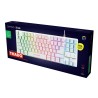 Tastiera per Giochi Trust GXT 833W THADO Bianco Multicolore QWERTY Qwerty US