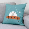 Fodera per cuscino Kids&Cotton Elm A Verde 50 x 50 cm