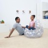 Bestway Poltrona Gonfiabile Glitterata 72x72x64 cm +3 Anni Interno e Giardino 75105