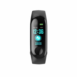 Orologi Sportivi Celly TRAINERBANDBK Nero Multicolore 0,96"