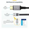 Cavo VGA Startech UR9-HEADSET-ADAPTER Nero