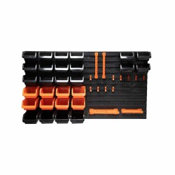 Scaffale Black & Decker Nero 98 X 23 X 43 CM Plastica 43 Pezzi