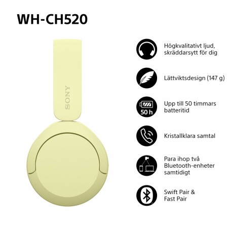 Cuffie Sony WHCH520Y      *