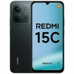 Smartphone Xiaomi Redmi 15C 6,9" MEDIATEK HELIO G81-ULTRA 4 GB RAM 128 GB Nero Midnight black