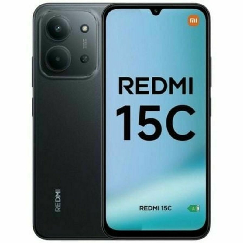 Smartphone Xiaomi Redmi 15C 6,9" MEDIATEK HELIO G81-ULTRA 4 GB RAM 128 GB Nero Midnight black Smartphone Xiaomi Redmi 15C 6,9" MEDIATEK HELIO G81-ULTRA 4 GB RAM 128 GB Nero Midnight black