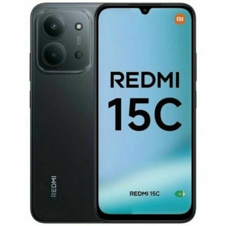 Smartphone Xiaomi Redmi 15C 6,9" MEDIATEK HELIO G81-ULTRA 4 GB RAM 128 GB Nero Midnight black