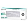 Tastiera Bluetooth Ewent EW3161 Bianco Argentato